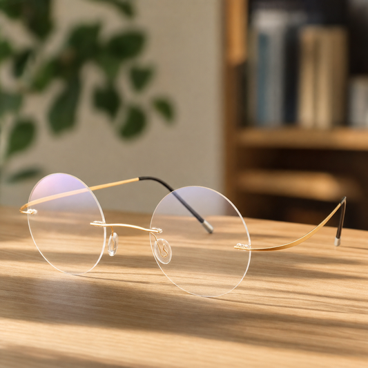Rimless Round Ultra-Light Readers – product photo