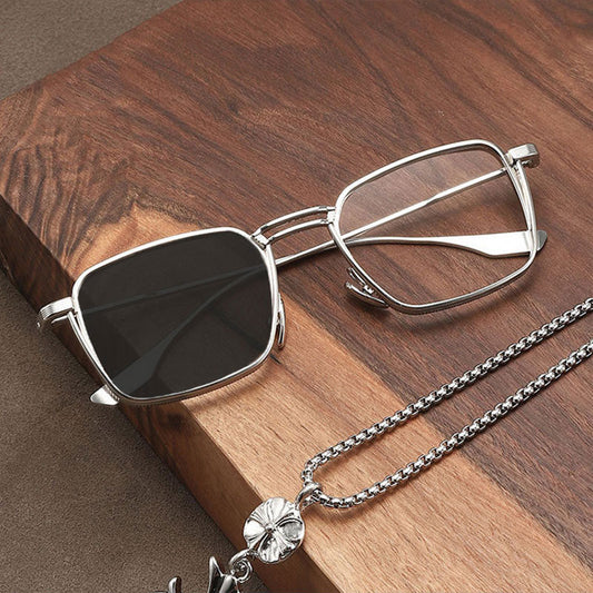 Minimalist Elegant Square Blue Light Photochromic Readers – product photo