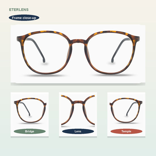 Boston Round Ultra-Light Readers - Editorial frame detail