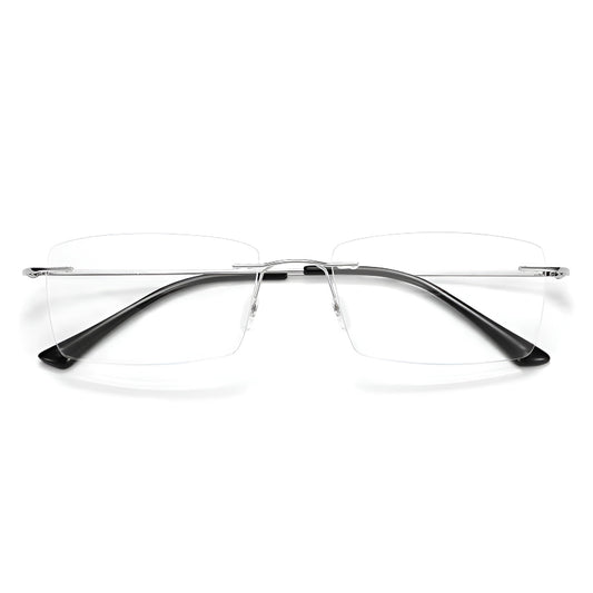Rimless Metal Minimalist Readers – product photo